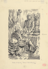 20.- It was a fast-paced interrogation, 1953. Additional Info: Illustration for the novel by J