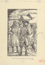24.- He couldn't believe his eyes or his ears, 1953. Additional Info: Illustration for the novel by