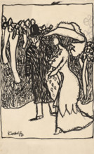 Fashionable sketch IV., 1908-1912.