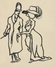 Fashionable couple I., 1908-1912.