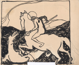 St. George Killing the Dragon, 1909-1911.
