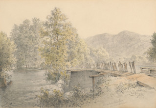 Hron near Banska Bystrica, 1884.
