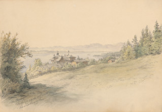 View of the Beringer villa, 1882.