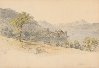 View of Kammer near Walchensko Lake, 1882.