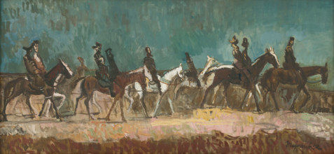 Foreign riders, 1942.