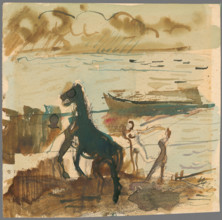 At the water, 1940-1949.