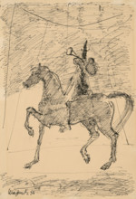 Jester on a Horse, 1938.