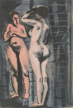 Two female nudes, 1936.