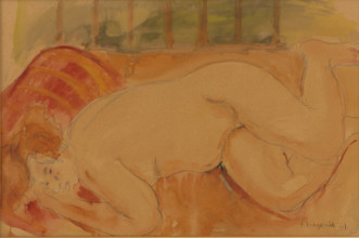 A reclining nude, 1931.