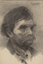 Worker - Head Study, 1940-1949.