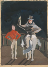 Circus motif, 1936-1937.