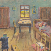 15.- Early sleeper, 1932. Additional Info: Illustrations for the book - August Horislav skultéty.