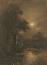 Evening landscape, 1892.