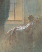 Old Woman Sitting, 1882-1883.