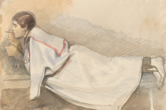 A reclining valet, 1877.