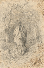 Juhasz on horseback, 1887.