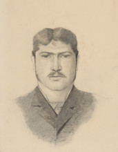 Bachelor's head, 1880-1910.