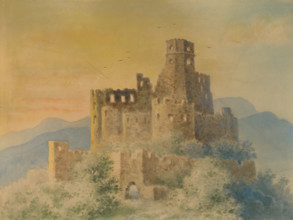 Ruins of castle, 1895-1899.