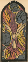 Design for a glass window III., 1940-1944.