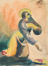 Kneeling saint, 1940/1944.