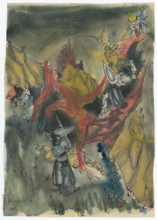 Study for a Full-Page Illustration for a Fairy Tale, 1940-1944.