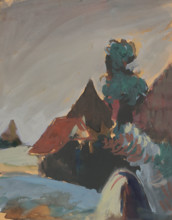 Village cottages, 1940/1944.