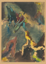 Figural composition (fight), 1940/1944.