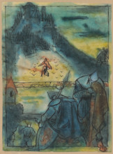 Under the enchanted castle, 1940-1944.