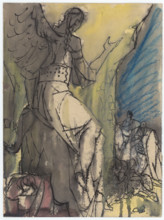 Suggestion for a full-page illustration, 1940-1944.