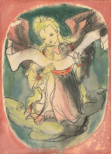 Angel (Christmas illustration) , 1940/1944.