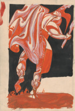 Study for the Cover Design for the Book by Stefan Graf, Juro Janosiak, 1940-1944.
