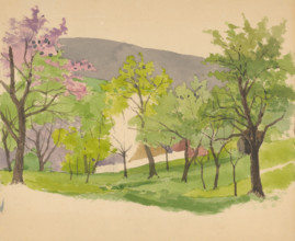 Flowering tree, 1870-1880.