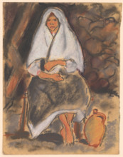 Seated Girl with a Jug, 1931.