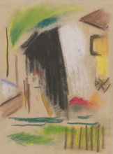 Little house with a fence, 1931-1932.