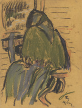 Old woman, 1925-1933.