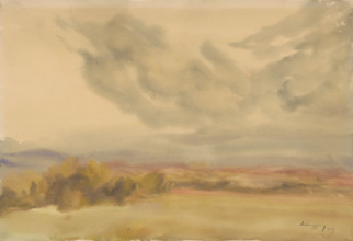 Clouds over the plain, 1929.