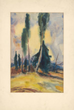 Three Trees on the Plain, 1929.