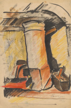 Still life - study for a painting, 1931.