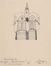 Costume studies, 1931.   Additional Info: Illustrations for the book - Jolana Cirbusova. Silent