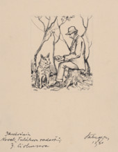 A Wanderer's Joy, 1931.   Additional Info: Illustrations for the book - Jolana Cirbusova. Silent