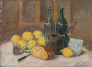 Still life with lemons, 1942.