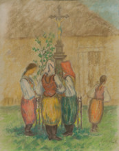 At the cross, around 1939.