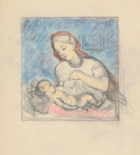 Mother with child, around 1935.