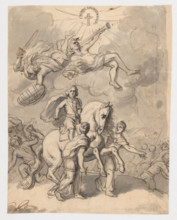 Emperor Joseph's victorious battle, 2nd half 18th century.