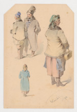 Costume studies, 1854.