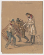 Oiling the Center Pin, around 1850.