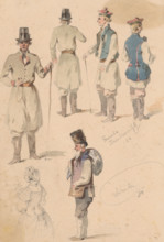 Costume Study, 1854.