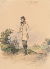 Lieutenant Count Zichi, around 1849.