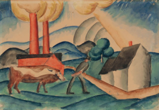 From pasture, 1922.