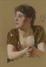 Study of a woman, 1886.